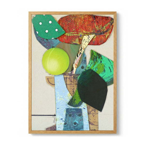 Vibrant Abstract Still Life by Pascal Marlin