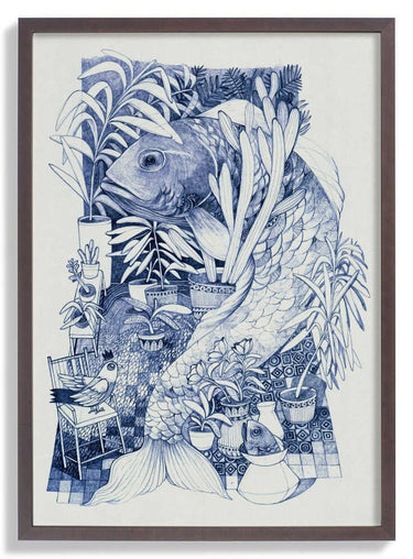 Vibrant Colors And Intricate Patterns Fish by Hieuchau - Kuriosis Fine Art GmbH