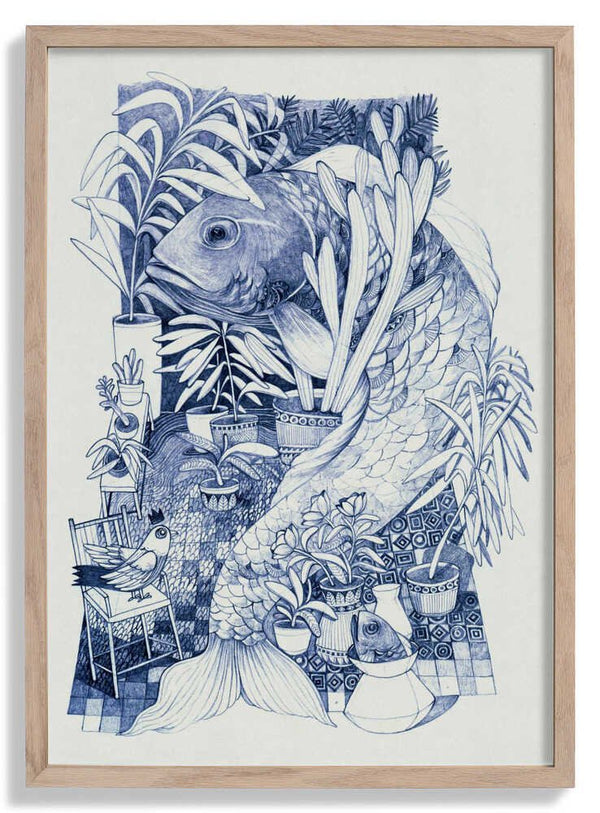 Vibrant Colors And Intricate Patterns Fish von Hieuchau