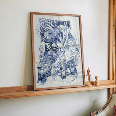 Vibrant Colors And Intricate Patterns Fish by Hieuchau - Kuriosis Fine Art GmbH