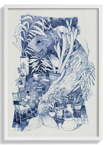 Vibrant Colors And Intricate Patterns Fish by Hieuchau - Kuriosis Fine Art GmbH