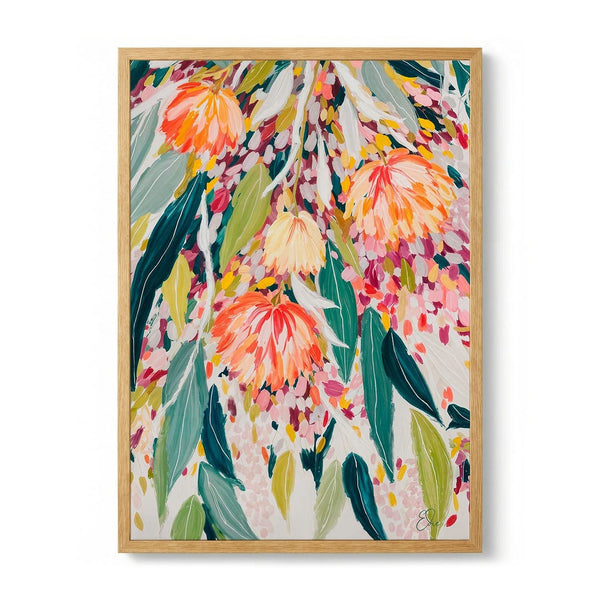 Vibrant Floral Cascade by Edie