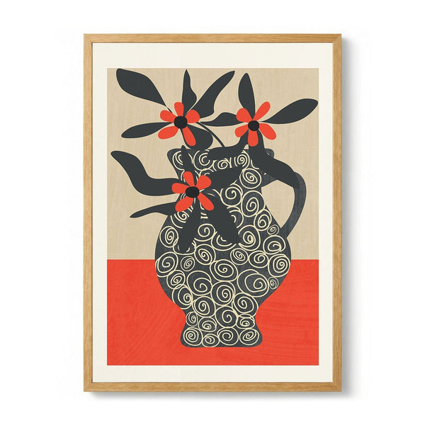 Vibrant Flower Vase von Flow