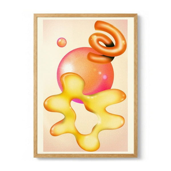 Vibrant Fluid Shapes by The Art Concept
