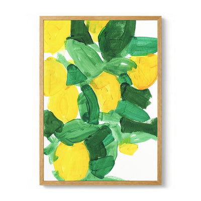 Vibrant Lemon Leaves by cartissi