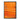 Vibrant Orange Bathroom by Bethany Young - Kuriosis Fine Art GmbH