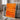 Vibrant Orange Bathroom by Bethany Young - Kuriosis Fine Art GmbH