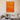 Vibrant Orange Bathroom by Bethany Young - Kuriosis Fine Art GmbH