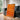 Vibrant Orange Bathroom by Bethany Young - Kuriosis Fine Art GmbH
