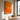 Vibrant Orange Bathroom by Bethany Young - Kuriosis Fine Art GmbH