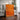Vibrant Orange Bathroom by Bethany Young - Kuriosis Fine Art GmbH