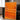 Vibrant Orange Bathroom by Bethany Young - Kuriosis Fine Art GmbH