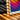 Vibrant Retro Digits by Retrodrome - Kuriosis Fine Art GmbH
