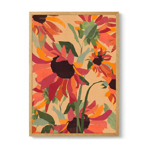 Vibrant Sunflowers by ThingDesign
