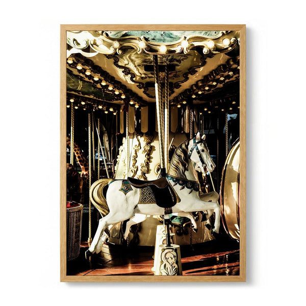 Vintage Carousel Horse by Shot by Clint