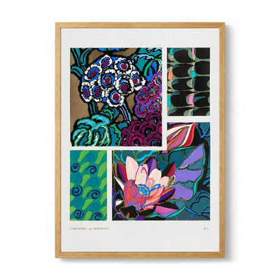 Vintage Floral Art Deco Pattern, Variation 14 von Édouard Bénédictus