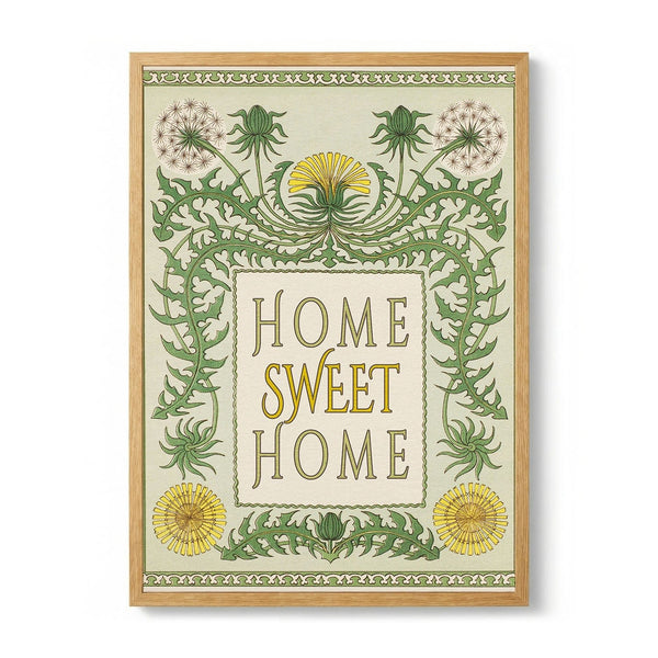 Vintage Home Sweet Home by Wild Violets