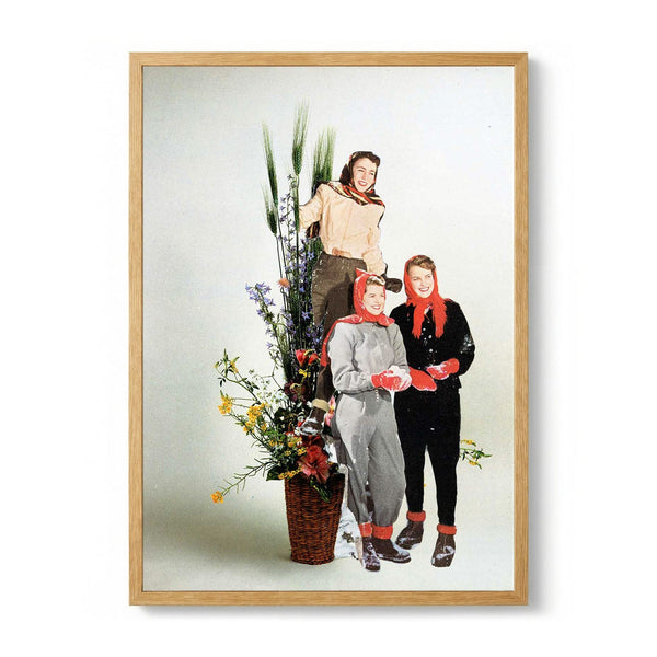 Vintage Winter Floral Fashion di Betty Klaasse