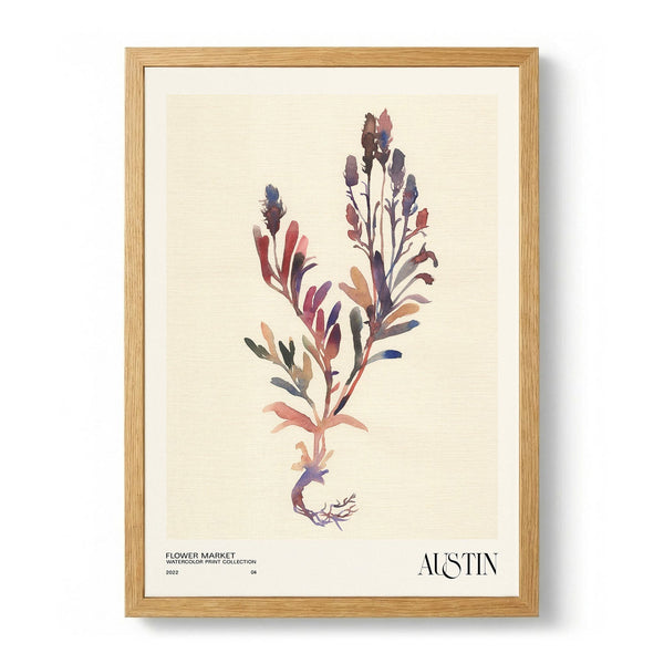 Watercolor print collection Flower market - Austin von NKTN