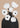 White Blooms Black Vase by Orara Studio - Kuriosis Fine Art GmbH