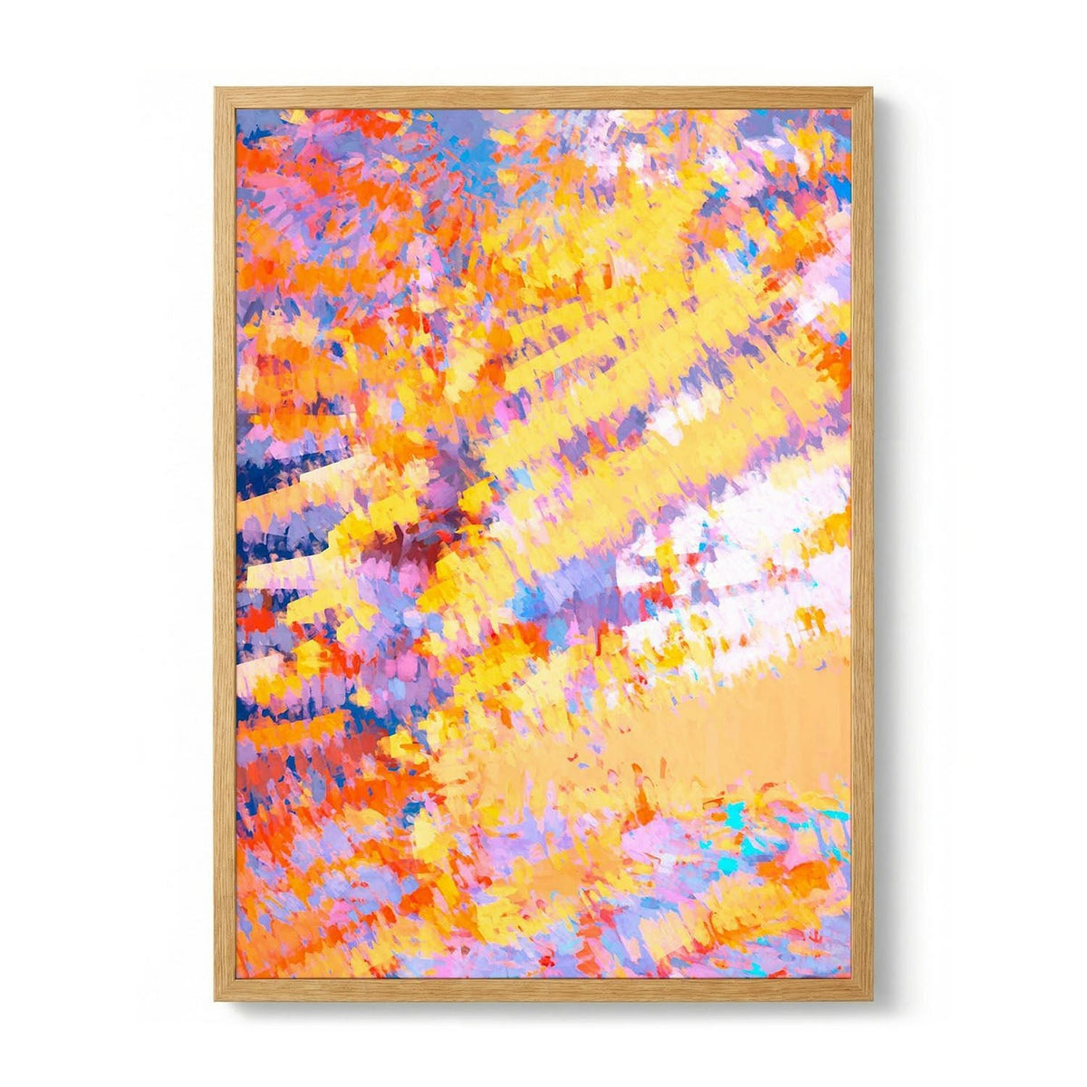 White Hot 09 von HENRY HU - S - 29.7 x 42cm (A3) / Kunstdruckpapier