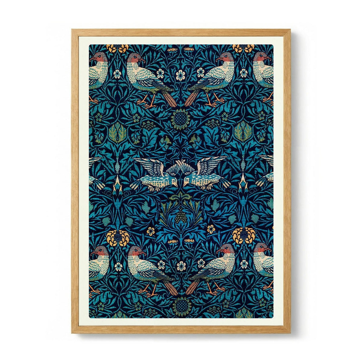 William Morris Birds II - S - 29.7 x 42cm (A3) / Kunstdruckpapier