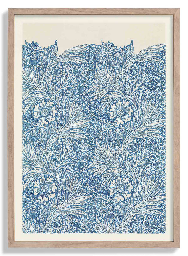 William Morris Blue Marigold
