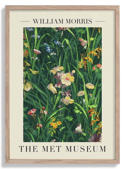 William Morris Grass with Lavender Art Exhibition