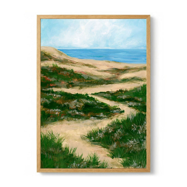 Winding Dune Path by Rosana Laiz Blursbyai