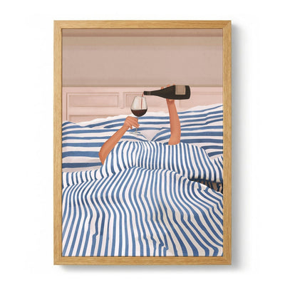 Wine In Bed door Flow