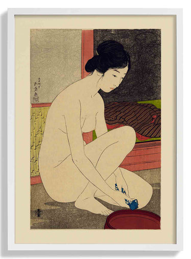 Woman after a bath by Gōyo Hashiguchi - Kuriosis Fine Art GmbH