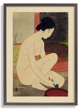 Woman after a bath by Gōyo Hashiguchi - Kuriosis Fine Art GmbH