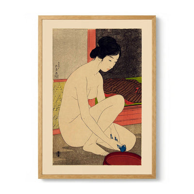 Woman after a bath von Gōyo Hashiguchi