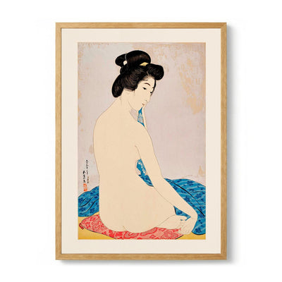 Woman after bath 1920 von Gōyo Hashiguchi