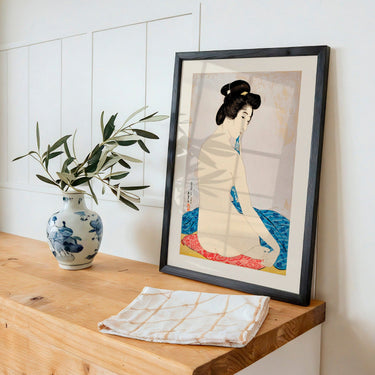 Woman after bath 1920 by Gōyo Hashiguchi - Kuriosis Fine Art GmbH