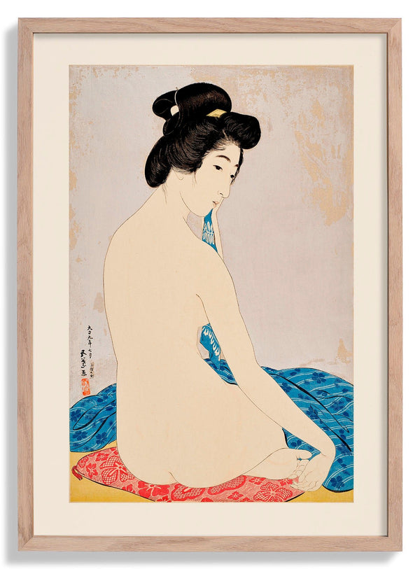 Woman after bath 1920 by Gōyo Hashiguchi