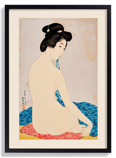 Woman after bath 1920 by Gōyo Hashiguchi - Kuriosis Fine Art GmbH