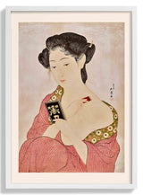 Woman applying powder by Gōyo Hashiguchi - Kuriosis Fine Art GmbH