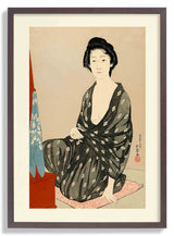 Woman in Summer Dress by Gōyo Hashiguchi - Kuriosis Fine Art GmbH