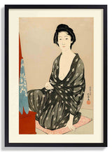 Woman in Summer Dress by Gōyo Hashiguchi - Kuriosis Fine Art GmbH