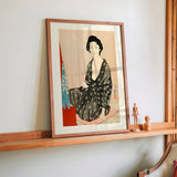 Woman in Summer Dress by Gōyo Hashiguchi - Kuriosis Fine Art GmbH