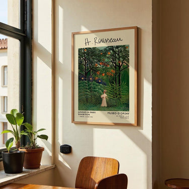 Frau beim Spaziergang Rousseau Ausstellung - Kuriosis Fine Art GmbH