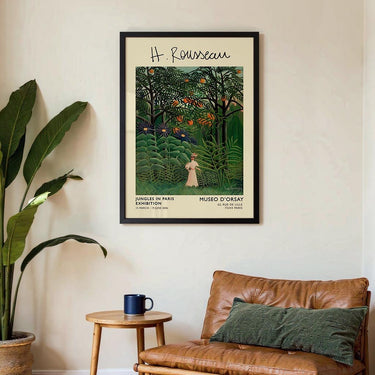 Frau beim Spaziergang Rousseau Ausstellung - Kuriosis Fine Art GmbH