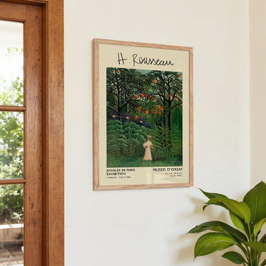 Frau beim Spaziergang Rousseau Ausstellung - Kuriosis Fine Art GmbH