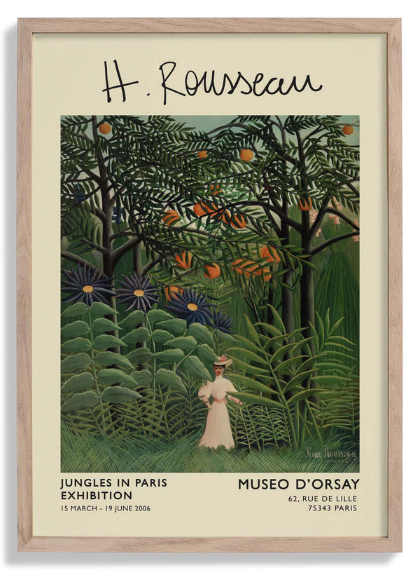 Woman Walking Rousseau Exhibition