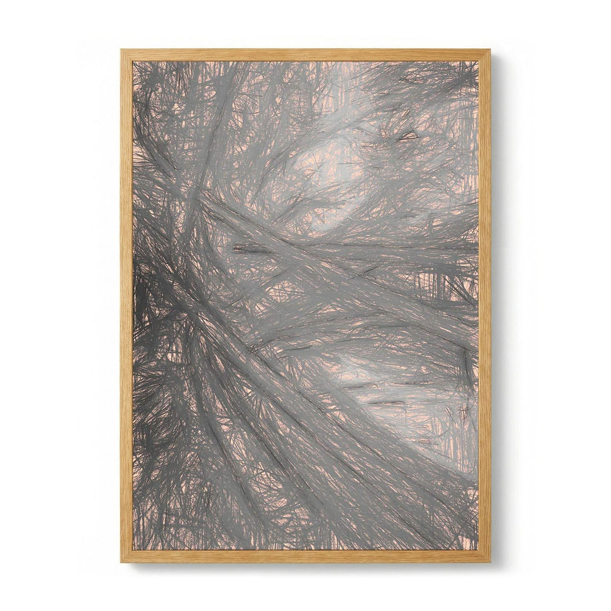 Wood Gain von HENRY HU - S - 29.7 x 42cm (A3) / Kunstdruckpapier