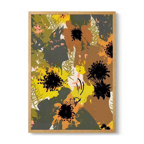 Yellow Ochre Florals de Uma Gokhale