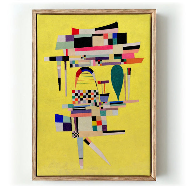 Yellow Painting by Wassily Kandinsky - Kuriosis Fine Art GmbH