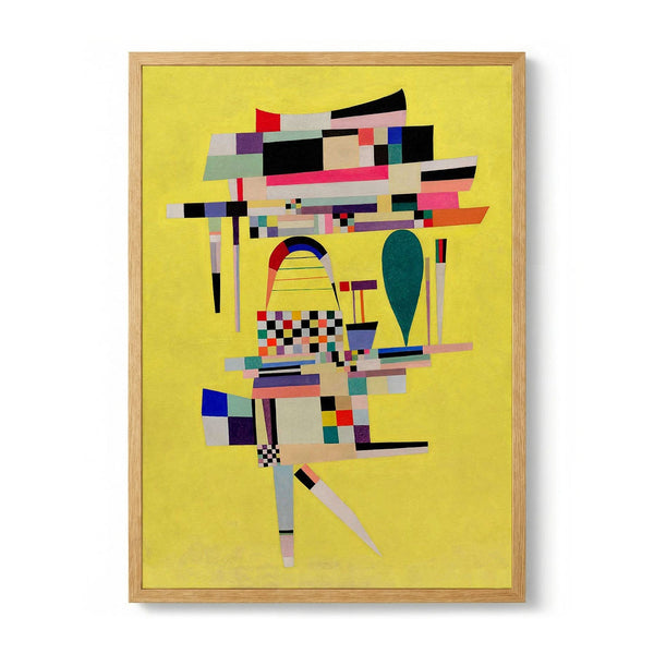Yellow Painting by Wassily Kandinsky - Kuriosis Fine Art GmbH