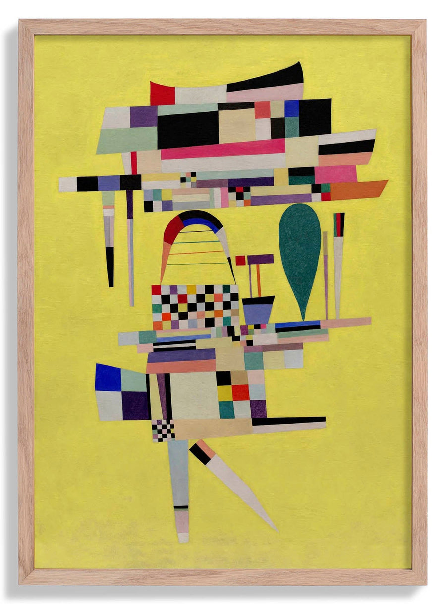 Yellow Painting by Wassily Kandinsky - Kuriosis Fine Art GmbH